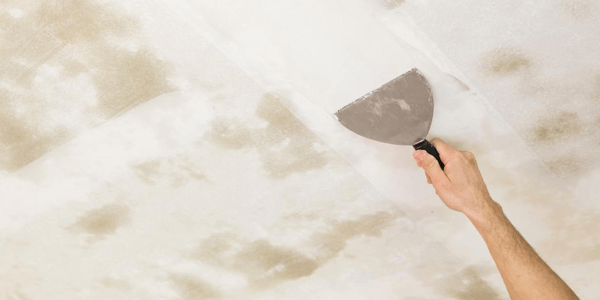 Illustration representing the cost guide for Popcorn Ceiling Removal