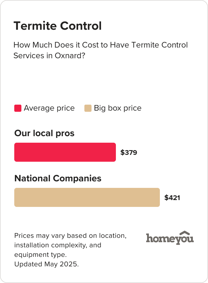 How Much Does it Cost to Have Termite Control Services in Oxnard?