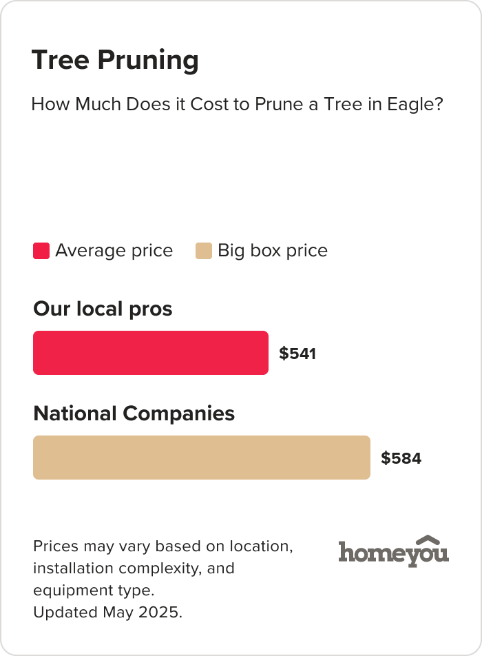 How Much Does it Cost to Prune a Tree in Eagle?