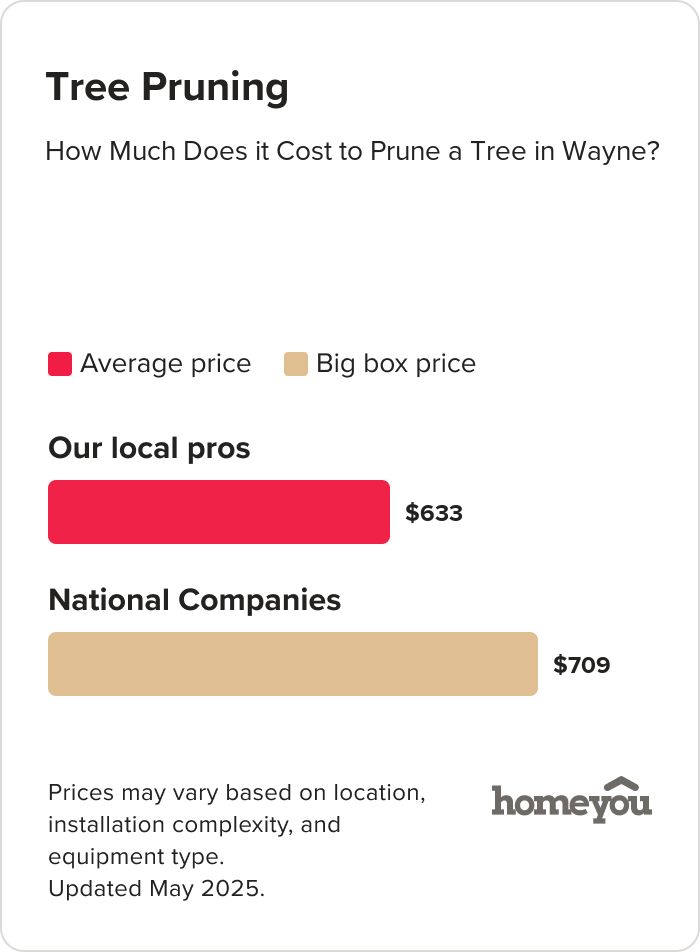 How Much Does it Cost to Prune a Tree in Wayne?